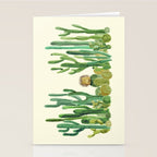In my happy place - hedgehog meditating in cactus jungle Stationery Card Gallery Image 2