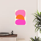 Colorful Balance Shapes, Abstract modern style Poster Gallery Image 2