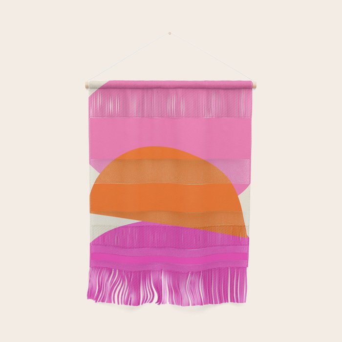 Colorful Balance Shapes, Abstract modern style Wall Hanging Gallery Image 1