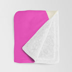 Colorful Balance Shapes, Abstract modern style Throw Blanket Gallery Image 3