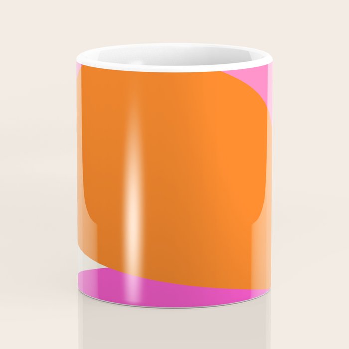 Colorful Balance Shapes, Abstract modern style Coffee Mug Gallery Image 4