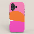 Colorful Balance Shapes, Abstract modern style iPhone Case Gallery Image 1