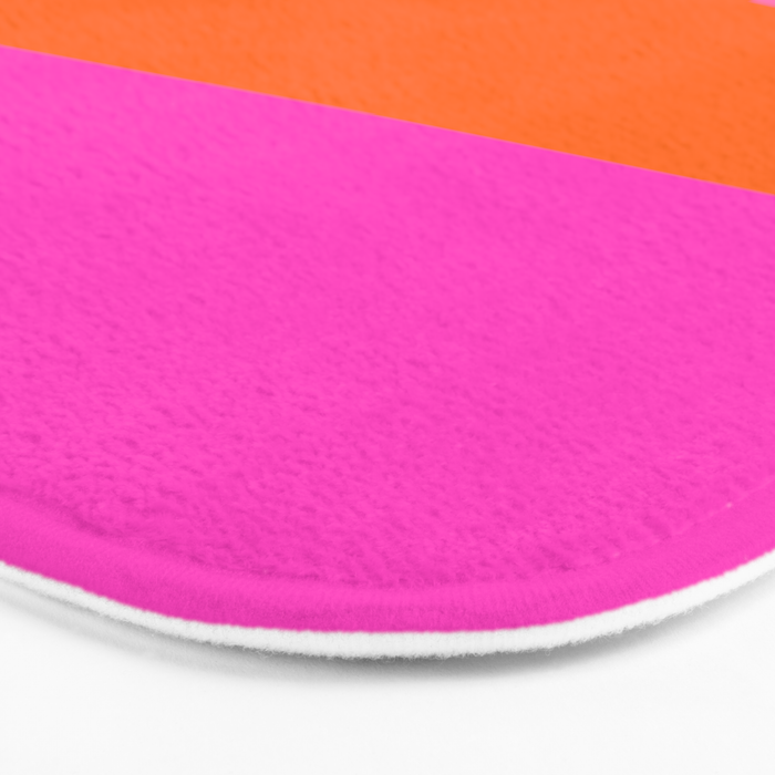 Colorful Balance Shapes, Abstract modern style Bath Mat Gallery Image 3