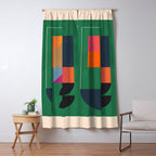 Geometric Abstraction 109 Window Curtain Gallery Image 5