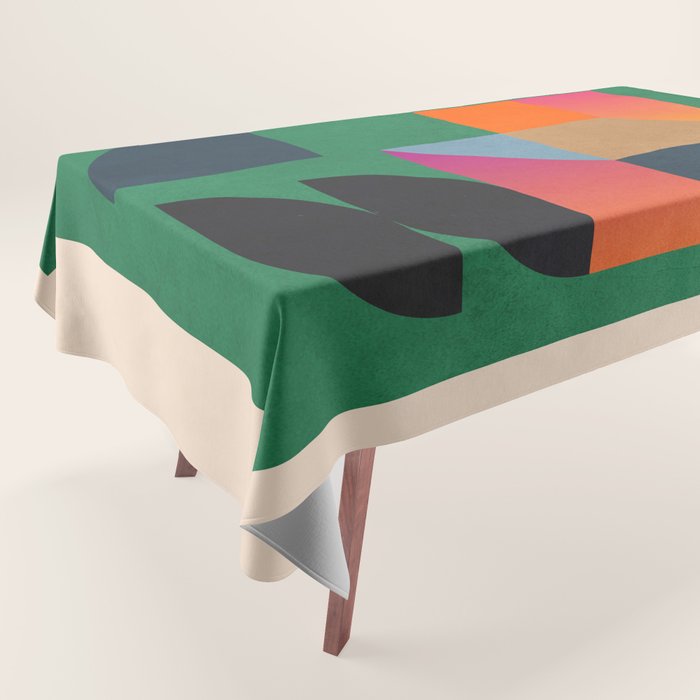 Geometric Abstraction 109 Tablecloth Gallery Image 1