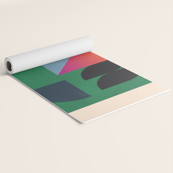 Geometric Abstraction 109 Yoga Mat Gallery Image 2