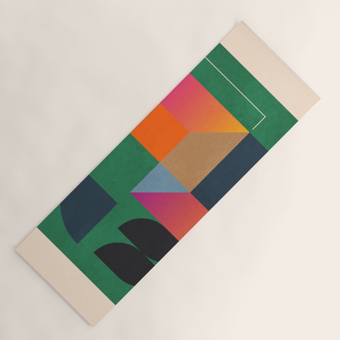 Geometric Abstraction 109 Yoga Mat Gallery Image 1