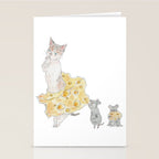 cheese nyanco Stationery Card Gallery Image 2