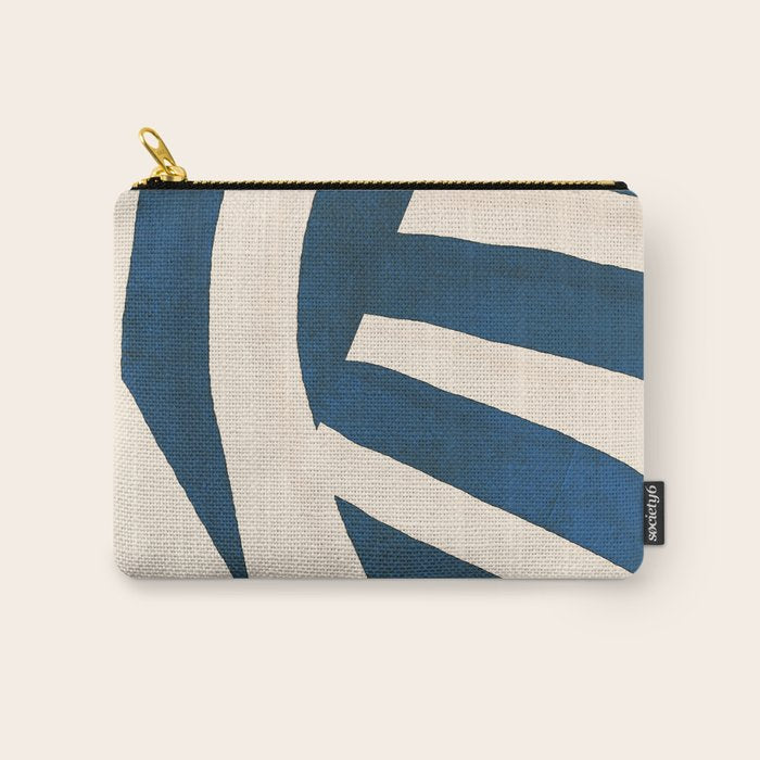 abstract minimal 83 Carry All Pouch Gallery Image 1