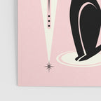 Mid Century Meow Retro Atomic Cats ©studioxtine Poster Gallery Image 3