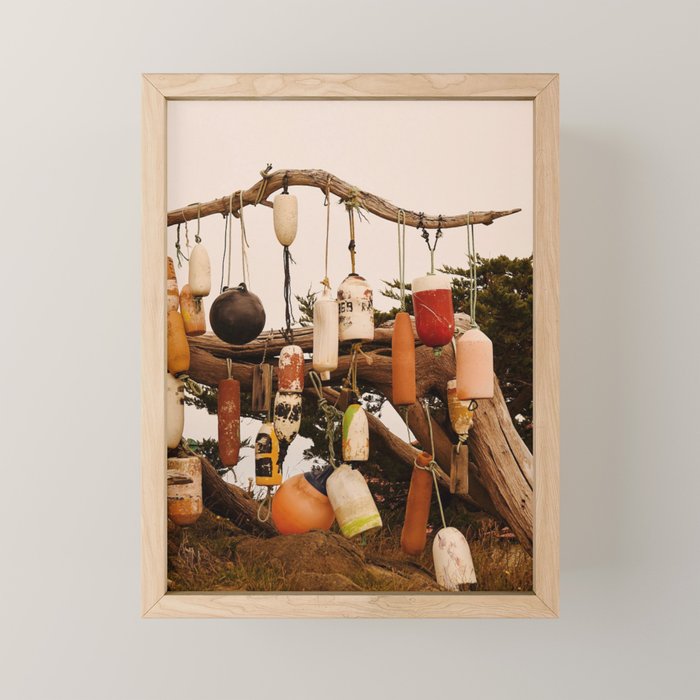 Buoys Mini Art Print Gallery Image 1