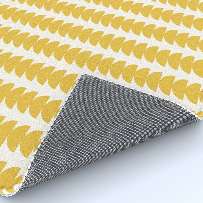 Maude Shapes Pattern - Golden Yellow Rug Gallery Image 4