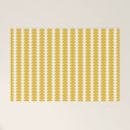 Maude Shapes Pattern - Golden Yellow Welcome Mat Gallery Image 1