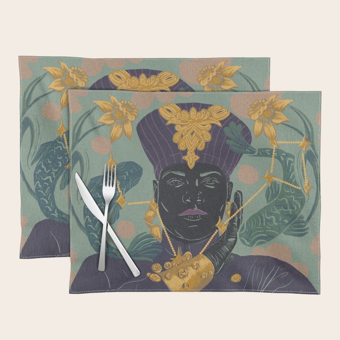 La Pisces Queen Placemat Gallery Image 1