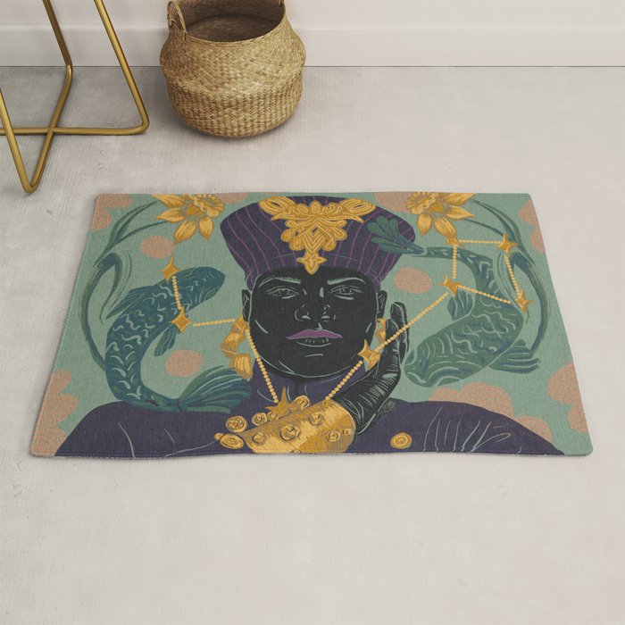 La Pisces Queen Rug Gallery Image 1