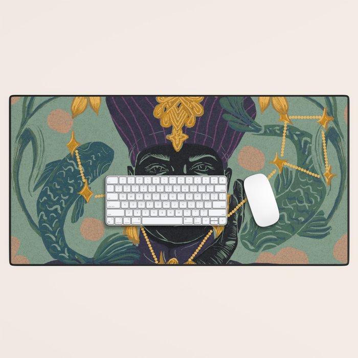 La Pisces Queen Desk Mat Gallery Image 1
