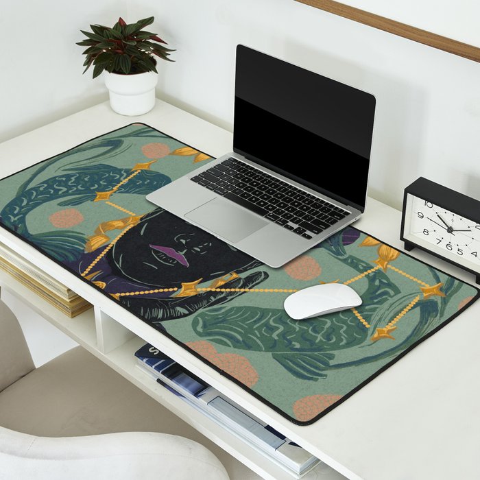La Pisces Queen Desk Mat Gallery Image 2