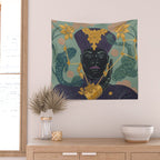 La Pisces Queen Wall Tapestry Gallery Image 2