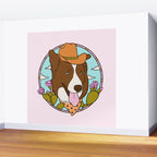Cowboy Dog- Aussie Wall Mural Gallery Image 2