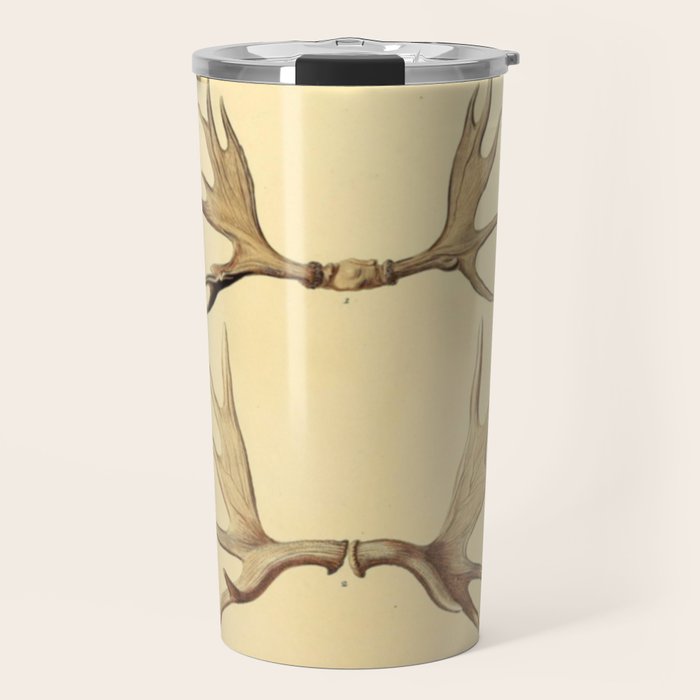 Antique Antlers Travel Mug Gallery Image 1