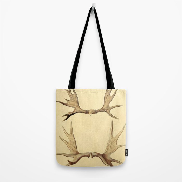 Antique Antlers Tote Bag Gallery Image 2