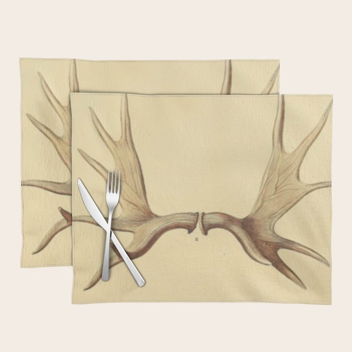 Antique Antlers Placemat Gallery Image 1