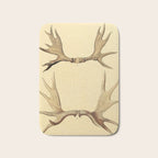 Antique Antlers Bath Mat Gallery Image 1
