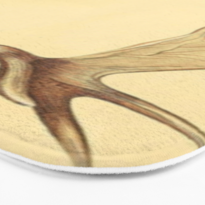 Antique Antlers Bath Mat Gallery Image 3