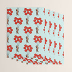 I Believe I Can Fly Dachshund Wrapping Paper Gallery Image 3