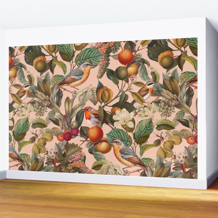 World of Birds VIII Wall Mural Gallery Image 2