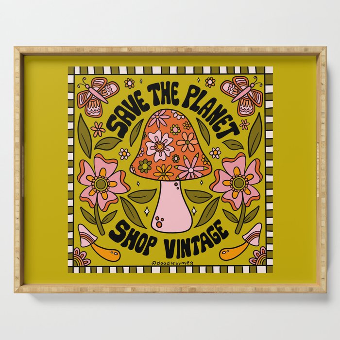 Save The Planet Serving Tray Gallery Image 1