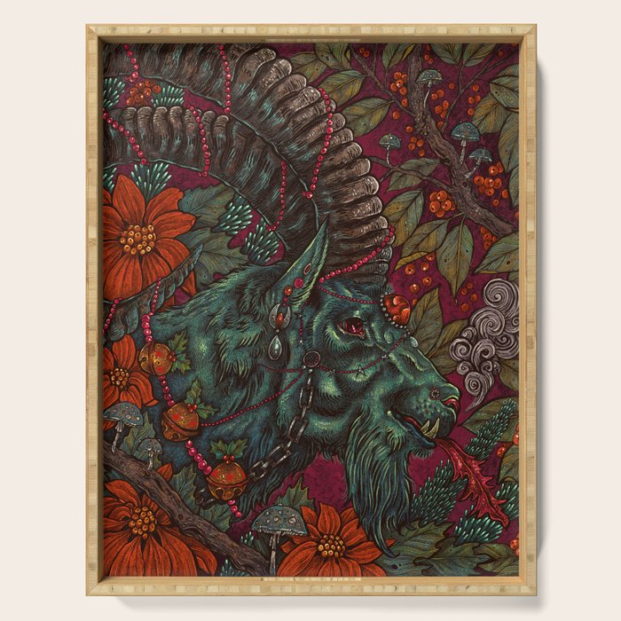 Krampus II Serving Tray Gallery Image 1