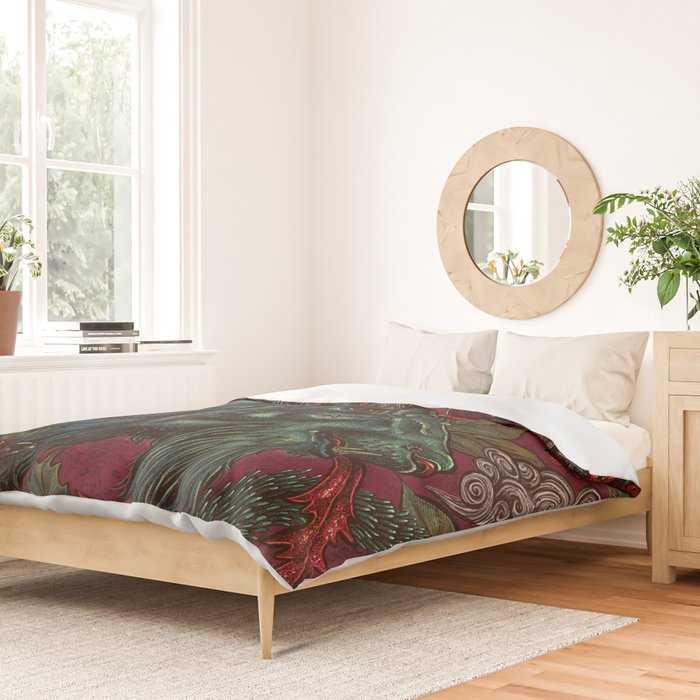 Krampus II Duvet Cover Gallery Image 2