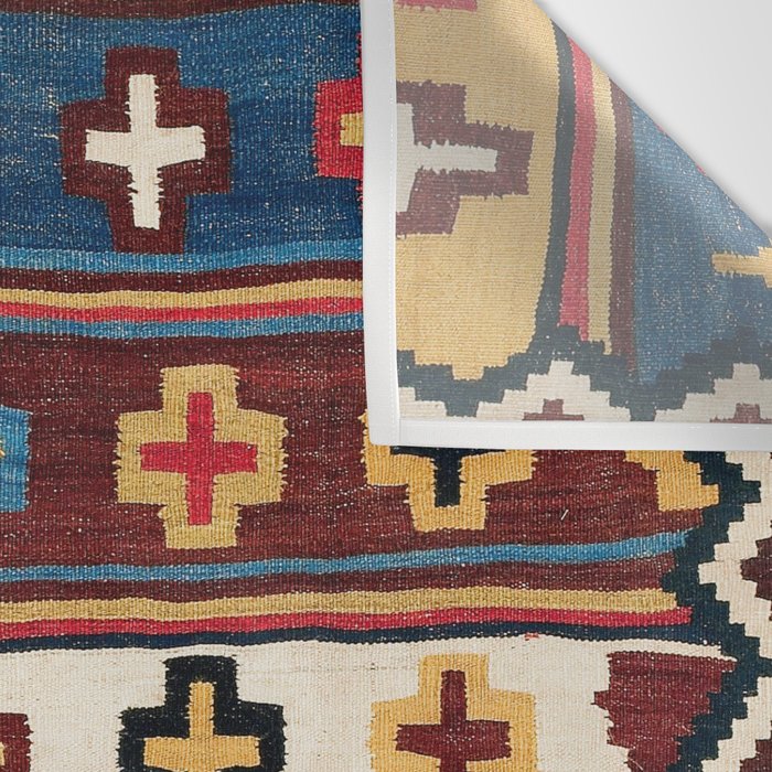 Qashqaâi Fars Southwest Persian Kilim Print Wall Tapestry Gallery Image 3