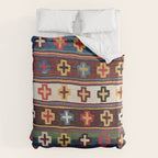 Qashqaâi Fars Southwest Persian Kilim Print Duvet Cover Gallery Image 6