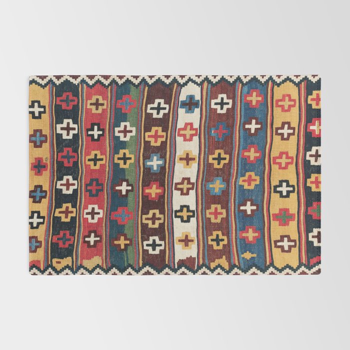 Qashqaâi Fars Southwest Persian Kilim Print Rug Gallery Image 2