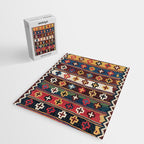 Qashqaâi Fars Southwest Persian Kilim Print Jigsaw Puzzle Gallery Image 2