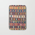 Qashqaâi Fars Southwest Persian Kilim Print Bath Mat Gallery Image 1