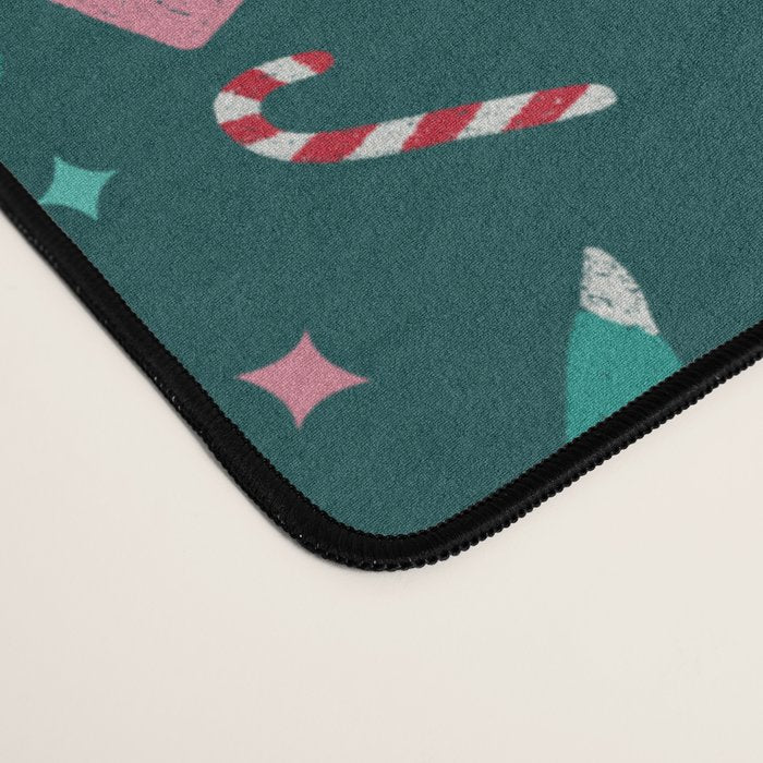 Christmas Dinosaurs Dinos Dinosaur Desk Mat Gallery Image 4