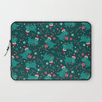 Christmas Dinosaurs Dinos Dinosaur Laptop Sleeve Gallery Image 1