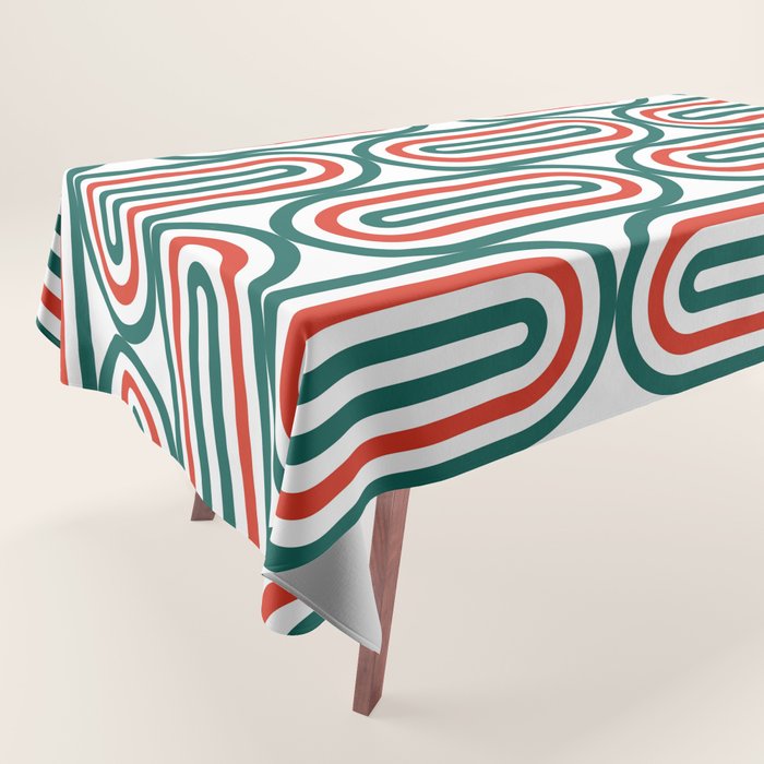 Retro Holiday 01A Tablecloth Gallery Image 1