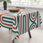 Retro Holiday 01A Tablecloth Gallery Image 3