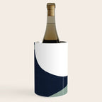 Abstract Flora - navy Wine Chiller Gallery Image 1