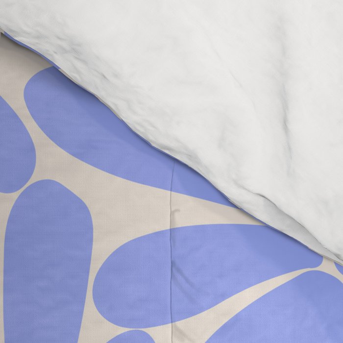 Lavender - Retro Floral  Comforter Gallery Image 4