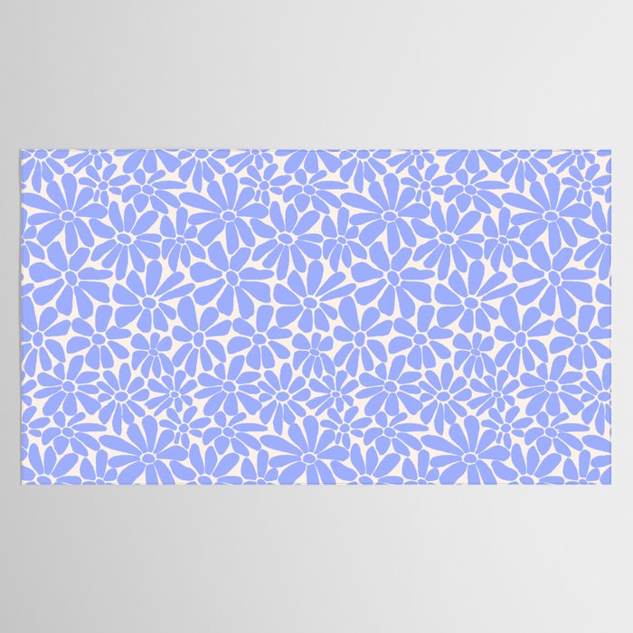 Lavender - Retro Floral  Tablecloth Gallery Image 2