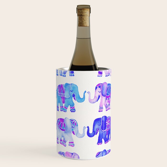 Elephant Collection - Indigo Palette Wine Chiller Gallery Image 2