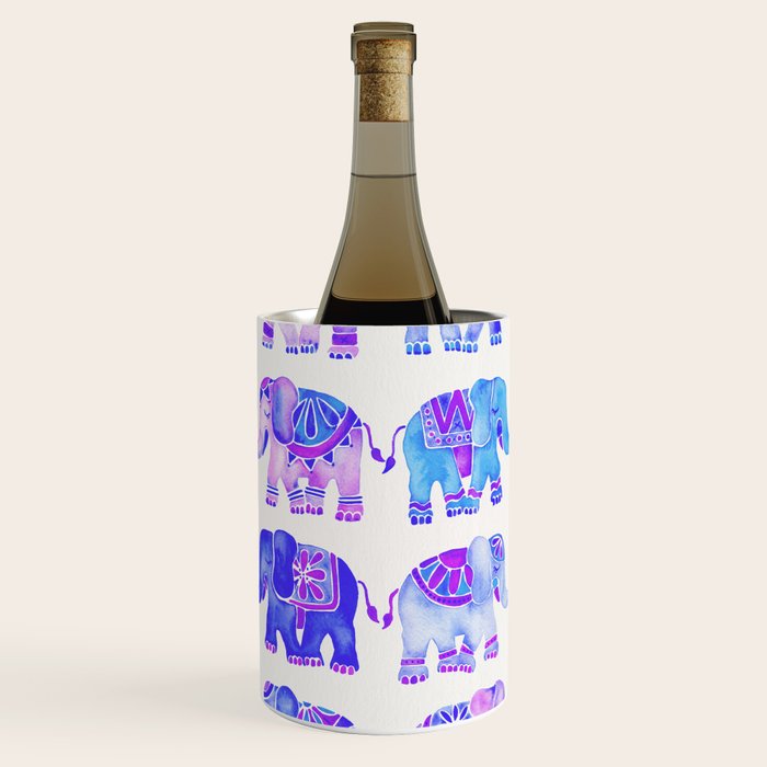 Elephant Collection - Indigo Palette Wine Chiller Gallery Image 1