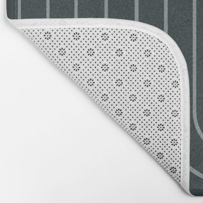 Oval Lines Abstract XXXIX Bath Mat Gallery Image 2