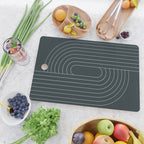 Oval Lines Abstract XXXIX Cutting Board Gallery Image 2