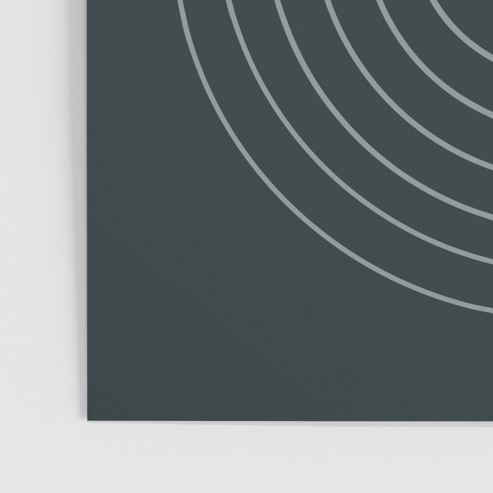 Oval Lines Abstract XXXIX Poster Gallery Image 3